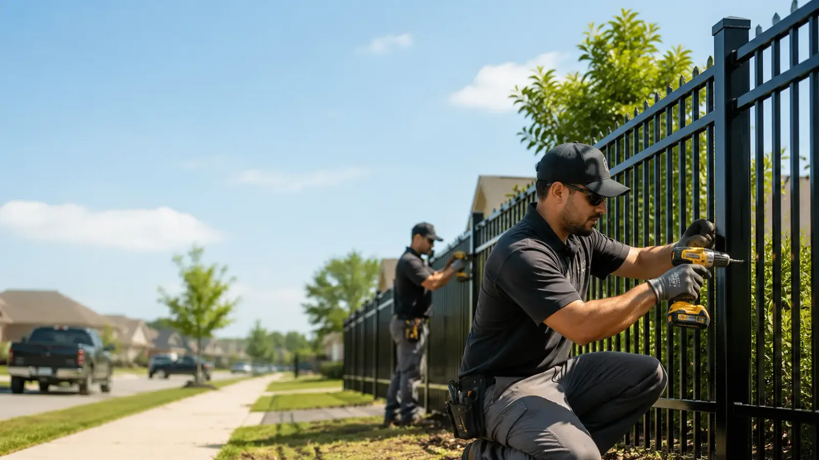 Metal Fence Installation in Gabriels, NY